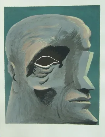 Литография Antes - Omaggio a Michelangelo