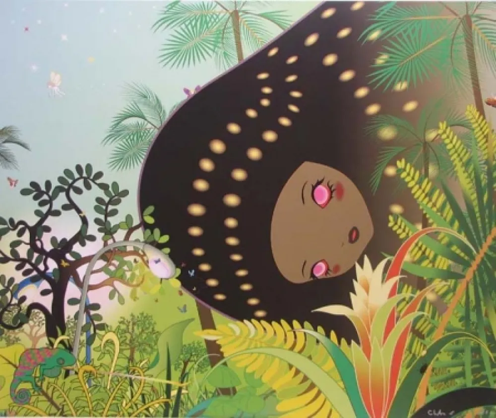 Литография Aoshima - Building Head - Chameleon