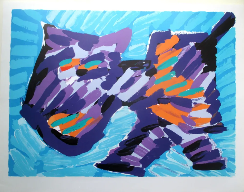 Литография Appel - Cats