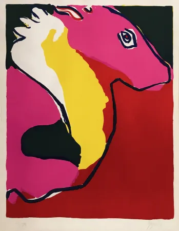 Литография Appel - CHEVEL (HORSE)