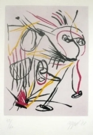 Офорт И Аквитанта Appel - Como el viento