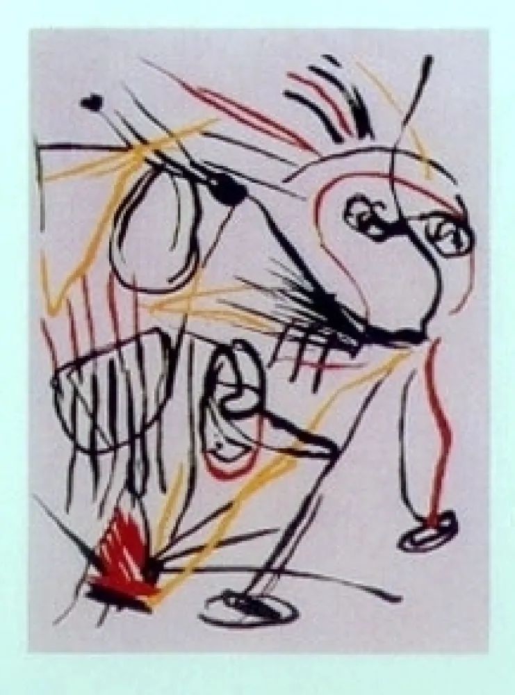 Акватинта Appel - Como el viento