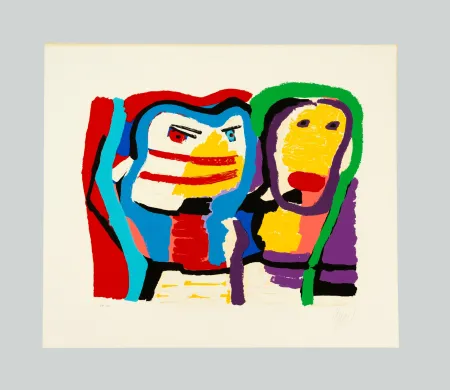 Сериграфия Appel - Composition