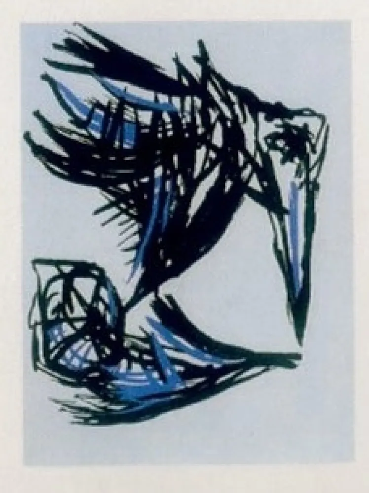 Акватинта Appel - Los pajaros