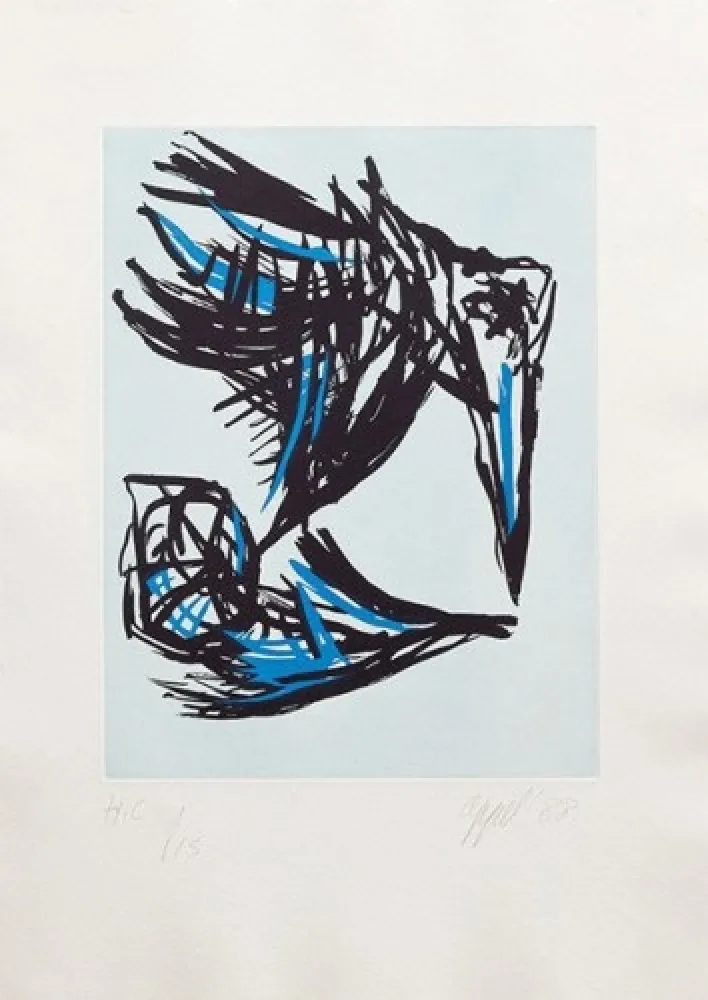 Акватинта Appel - Los Pájaros