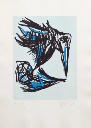 Акватинта Appel - Los Pájaros