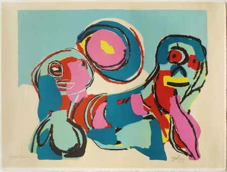 Литография Appel - Personnages