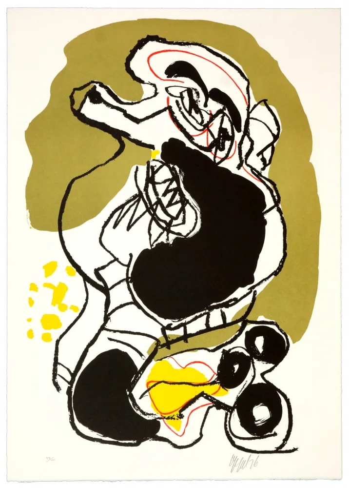 Литография Appel - Pour Jorn