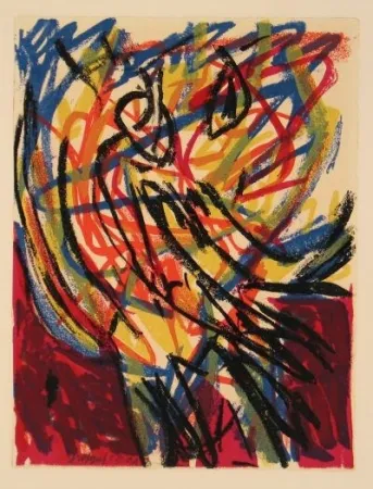 Литография Appel - Rhapsodie de ma nuit