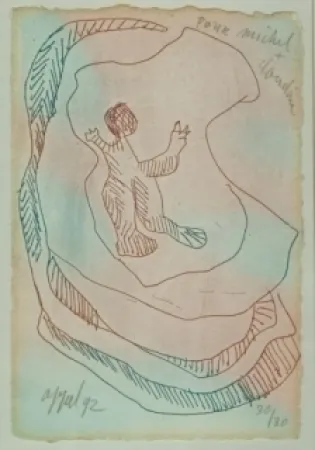 Офорт И Аквитанта Appel - Sans Titre