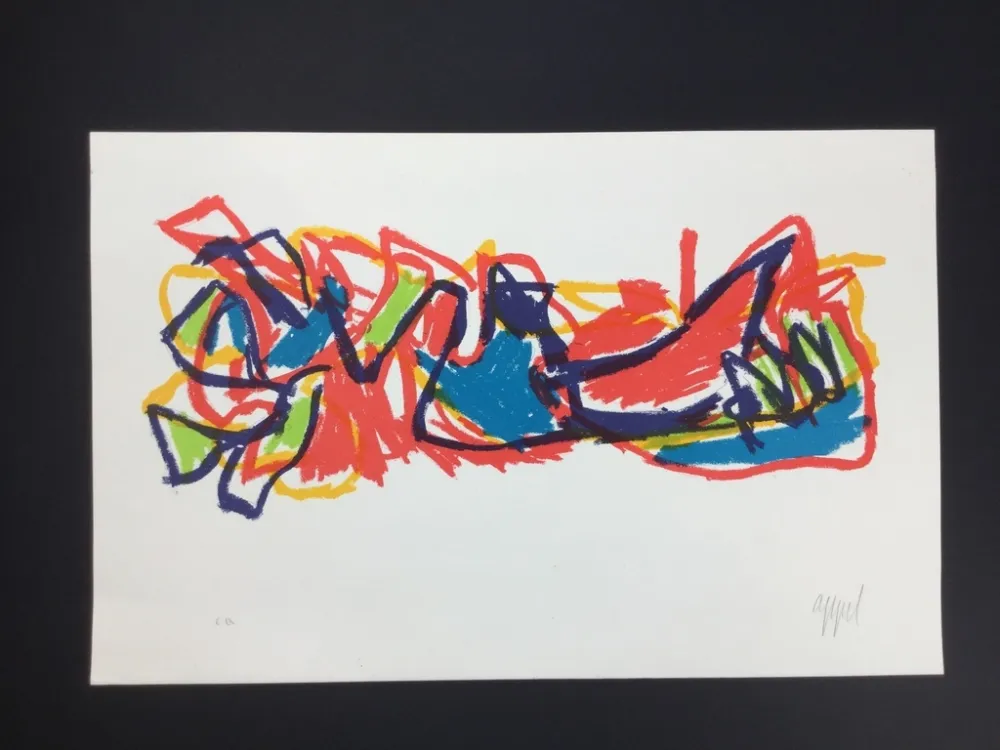 Литография Appel - Sculture in Amsterdam