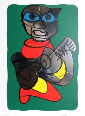 Сериграфия Appel - Singing Hands 2