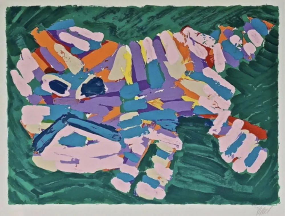 Литография Appel - Stalking Cat