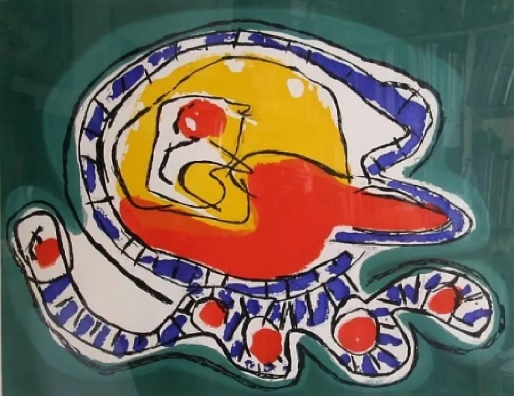 Акватинта Appel - Tete montagne I