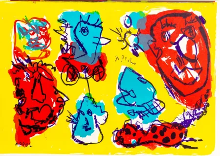 Литография Appel - Untitled,