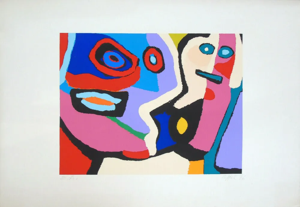 Сериграфия Appel - Untitled