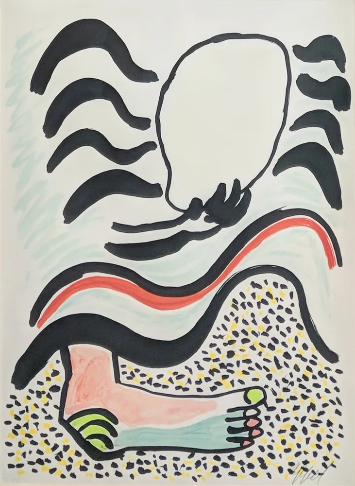 Литография Appel - UNTITLED (FROM TANTRIKA 1)