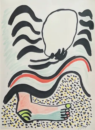 Литография Appel - UNTITLED (FROM TANTRIKA 1)