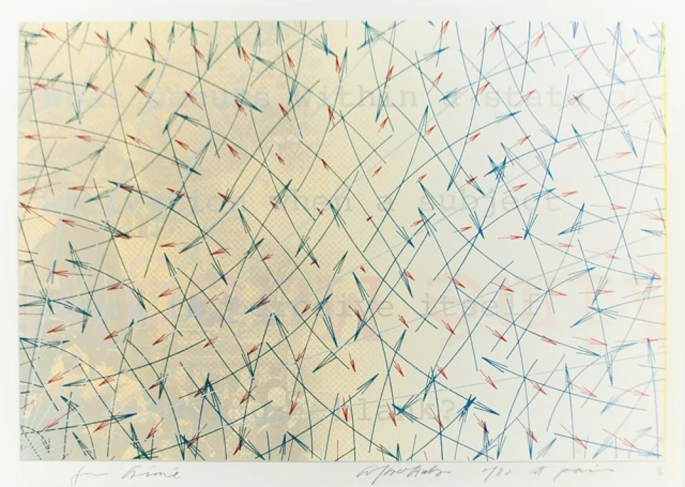 Литография Arakawa - For aimé