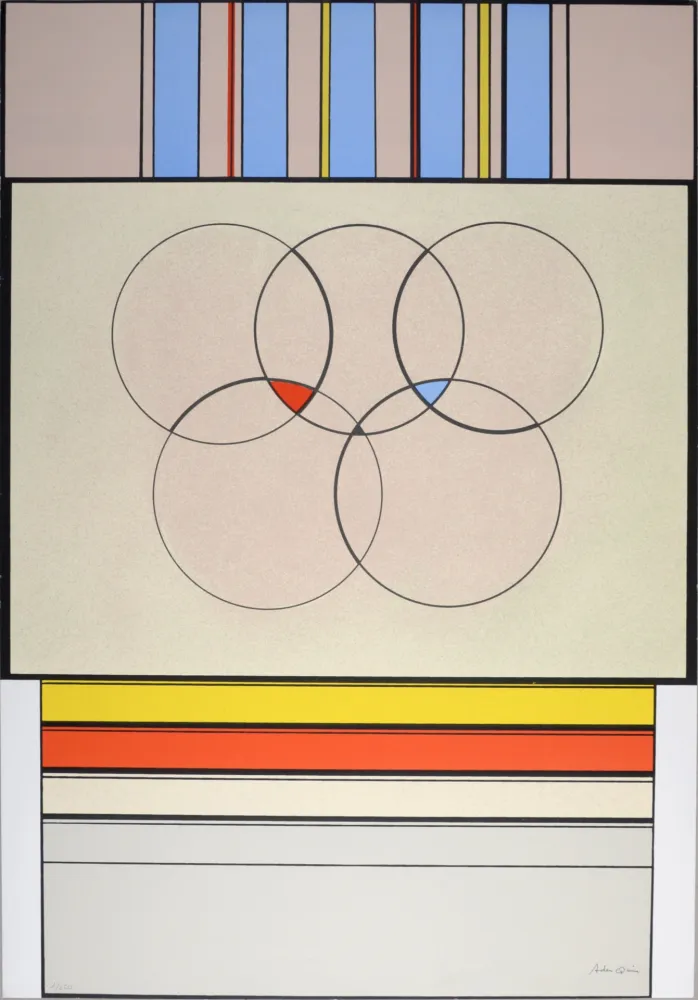 Сериграфия Arden-Quin - Composition