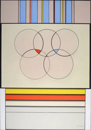 Сериграфия Arden-Quin - Composition