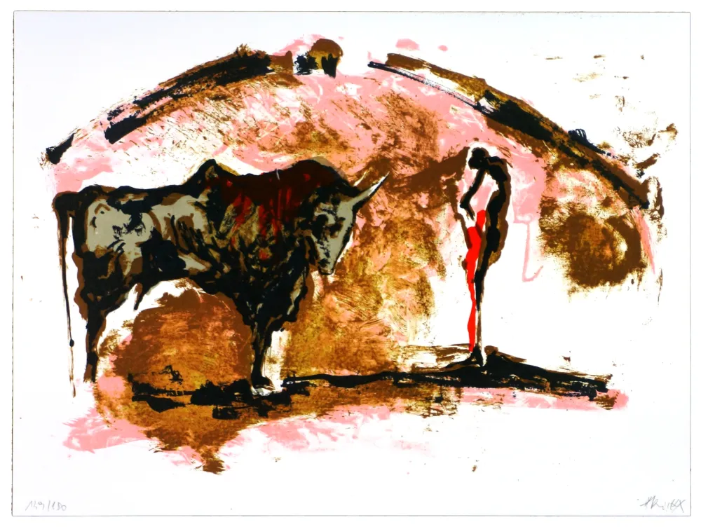 Литография Arickx - La lidia d’Aricks 1