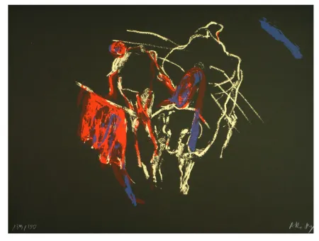 Литография Arickx - La lidia d’Aricks 3