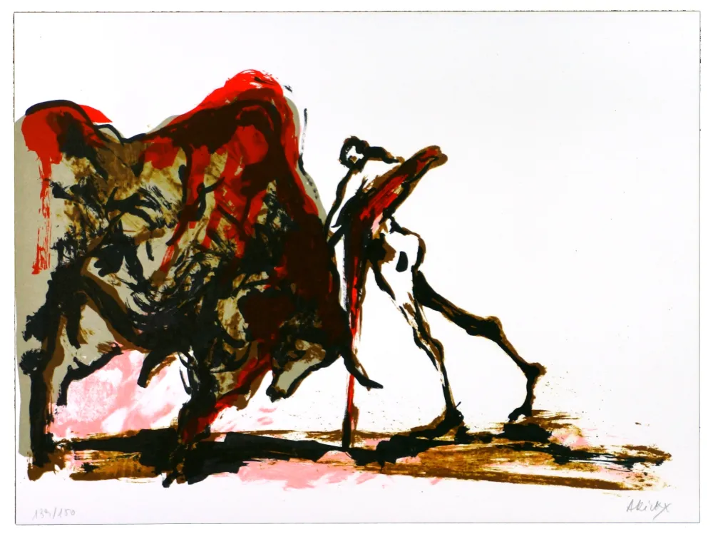 Литография Arickx - La lidia d’Aricks 6