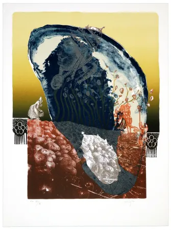 Литография Aritza - Le chant de patatas