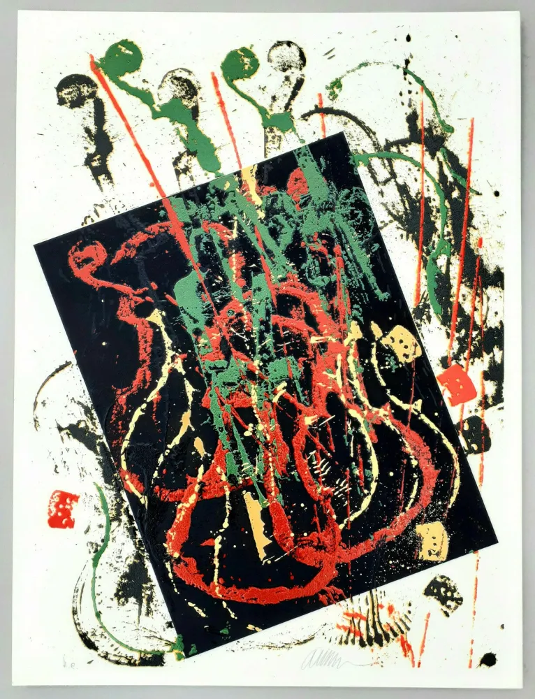 Сериграфия Arman - Composizione