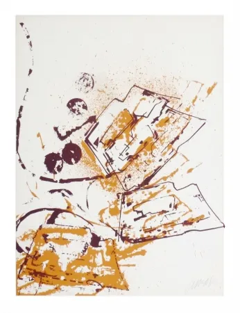 Литография Arman - Fer à repasser