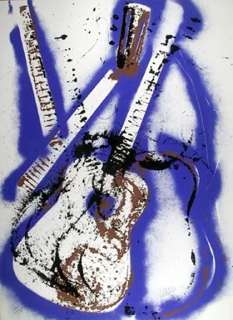 Сериграфия Arman - Flamenco