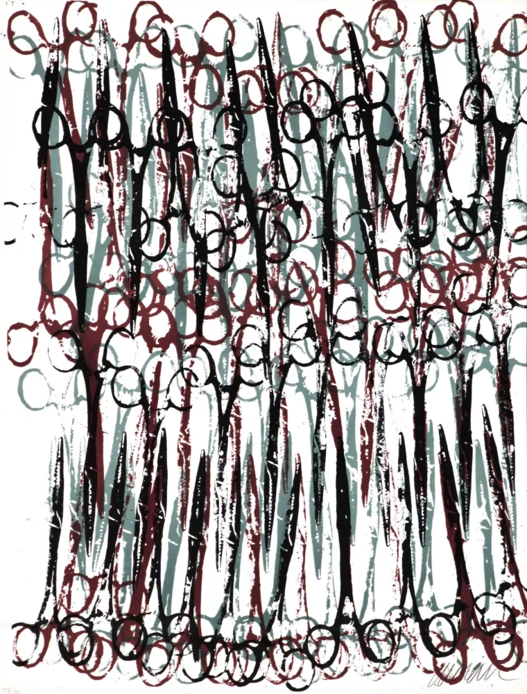 Литография Arman - Gothic