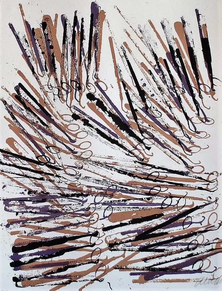 Литография Arman - Gums Galore