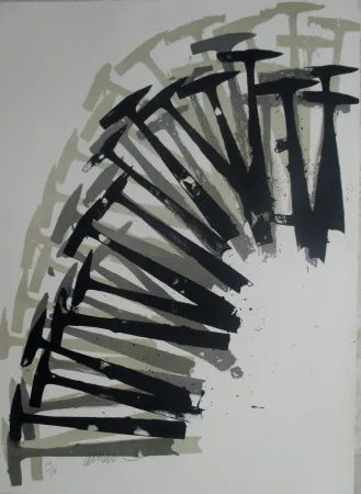 Литография Arman - Hammers