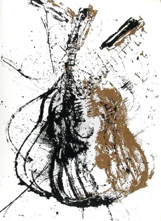 Сериграфия Arman -  Homage To Segovia