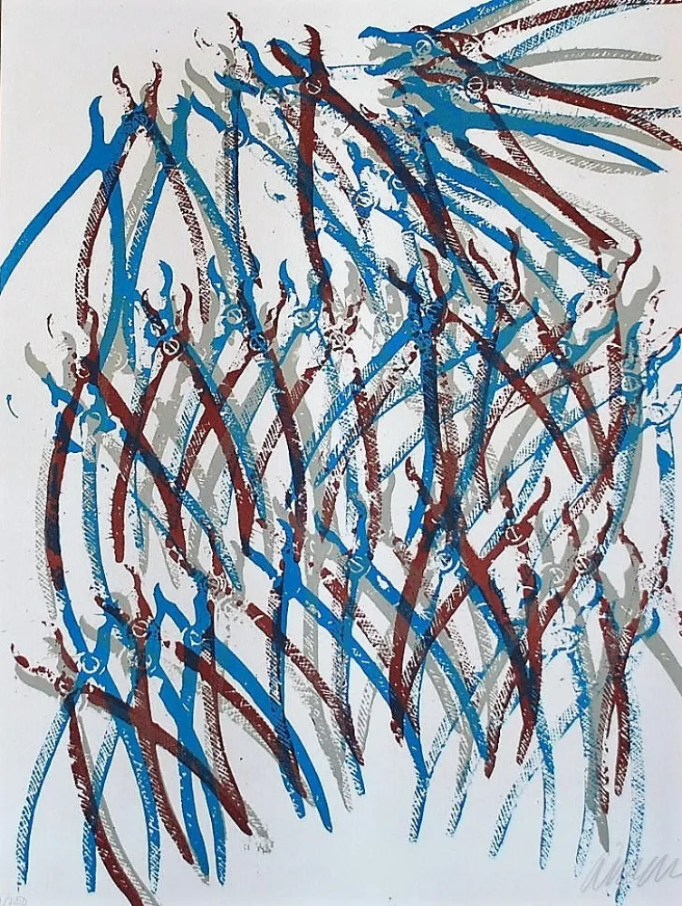 Литография Arman - Jaws