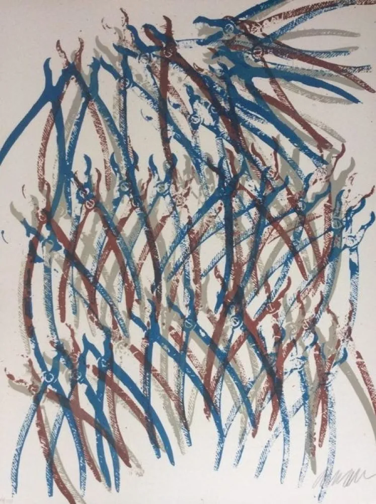 Литография Arman - JAWS