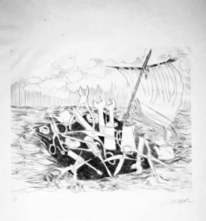 Иллюстрированная Книга Arman - Le naufrage de Méduse