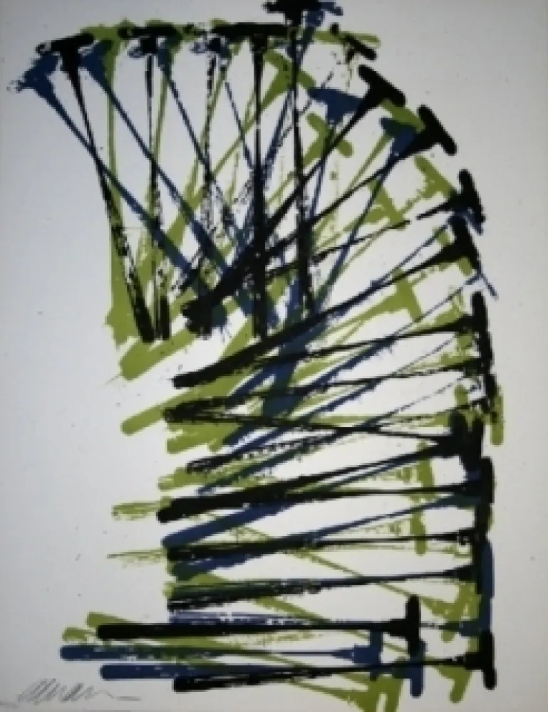 Литография Arman - Marteaux