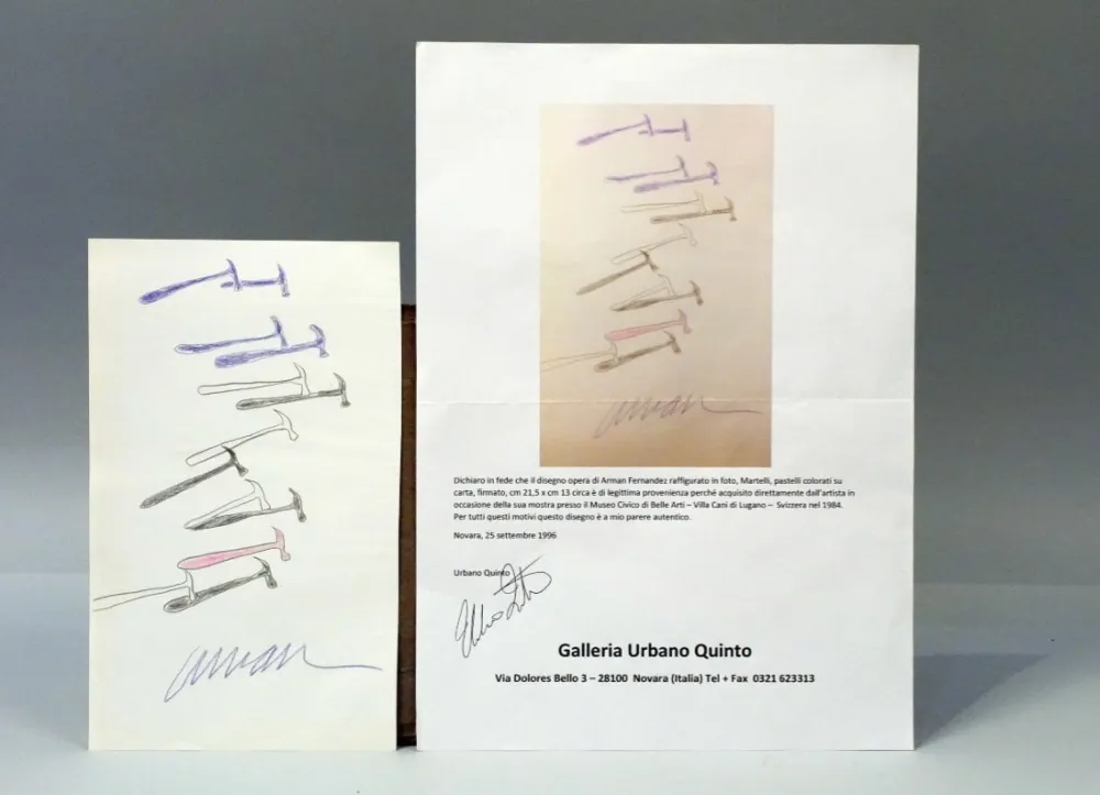 Нет Никаких Технических Arman - Marteaux reflex