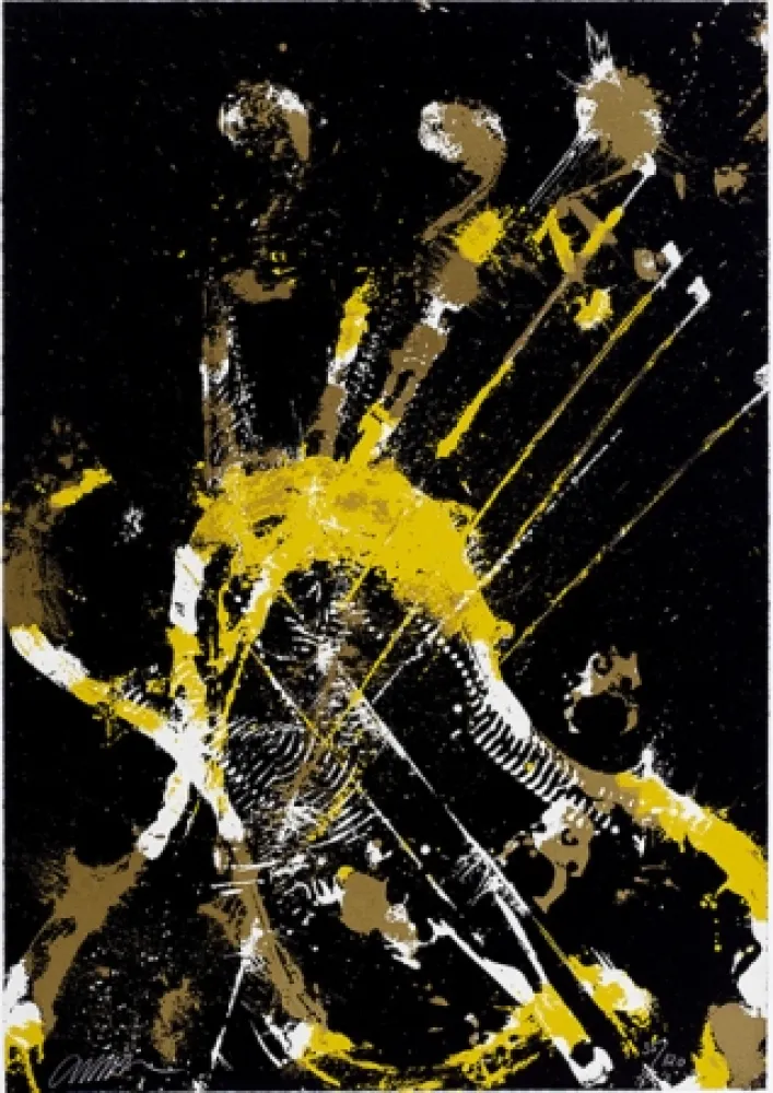 Сериграфия Arman - Melody for Strings 2