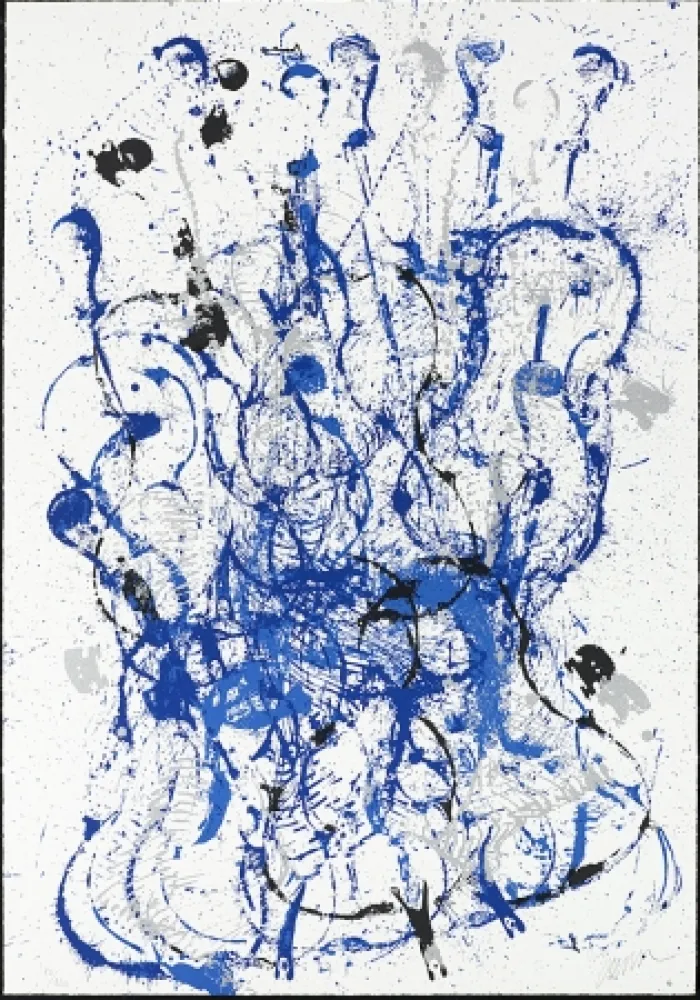 Сериграфия Arman - Melody for Strings IV