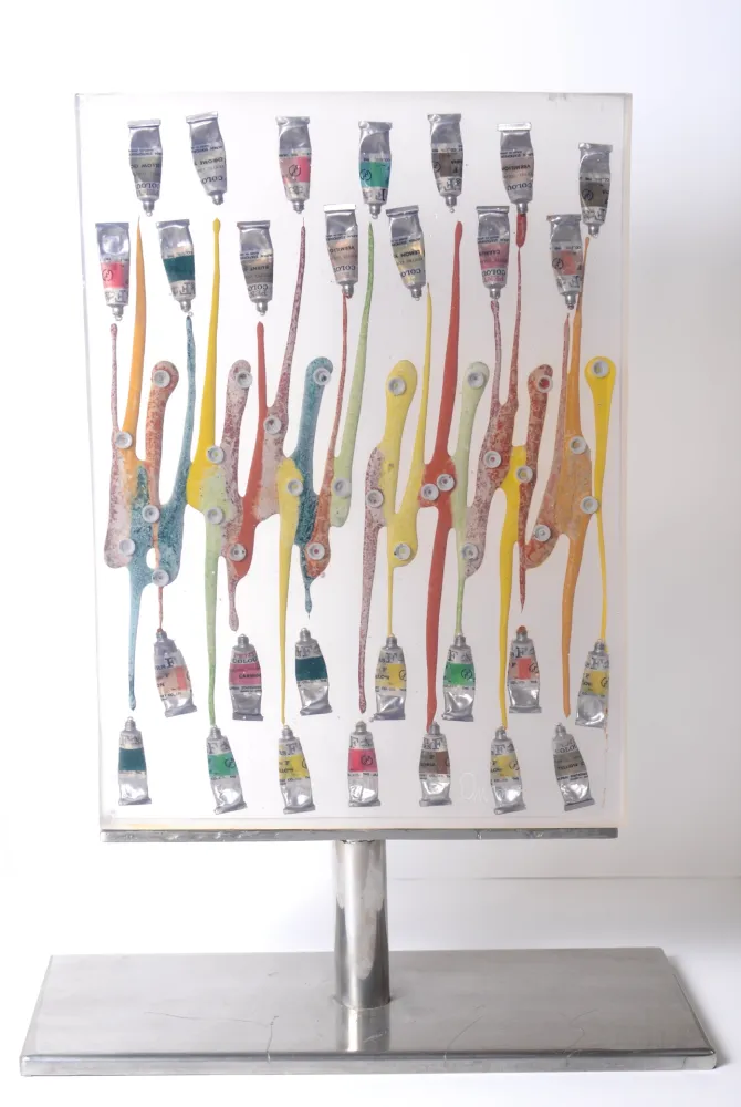 Нет Никаких Технических Arman - Paint Tubes, circa 1967 - Hand-signed