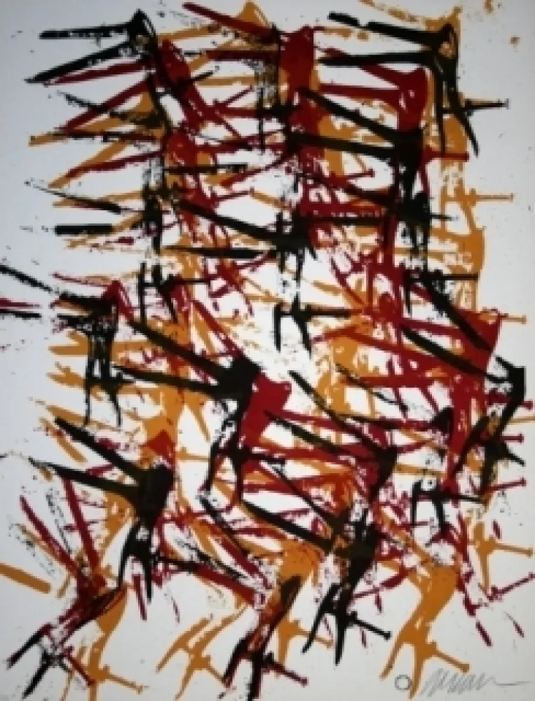 Литография Arman - Pinces