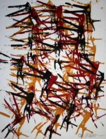 Литография Arman - Pinces