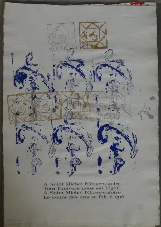 Иллюстрированная Книга Arman - Ritournelle pour Saint Michel l'Observatoire