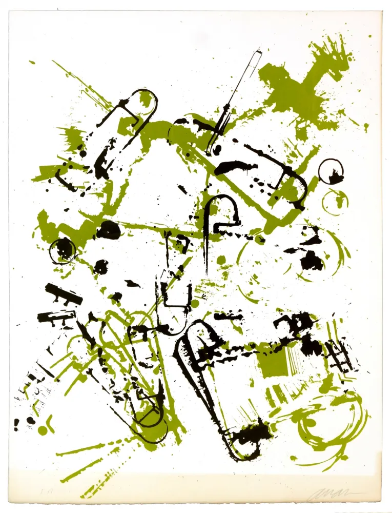 Литография Arman - Sans titre