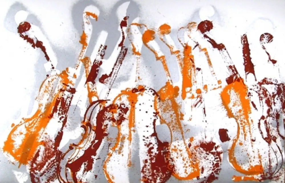 Сериграфия Arman - Sernata