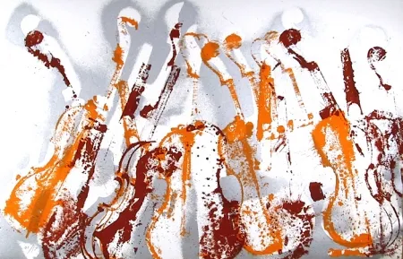 Сериграфия Arman - Sernata